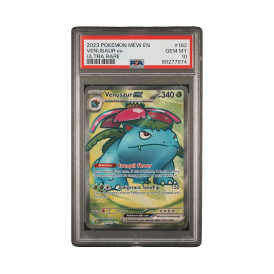 2023 POKEMON MEW EN-151 #182 VENUSAUR ex ULTRA RARE