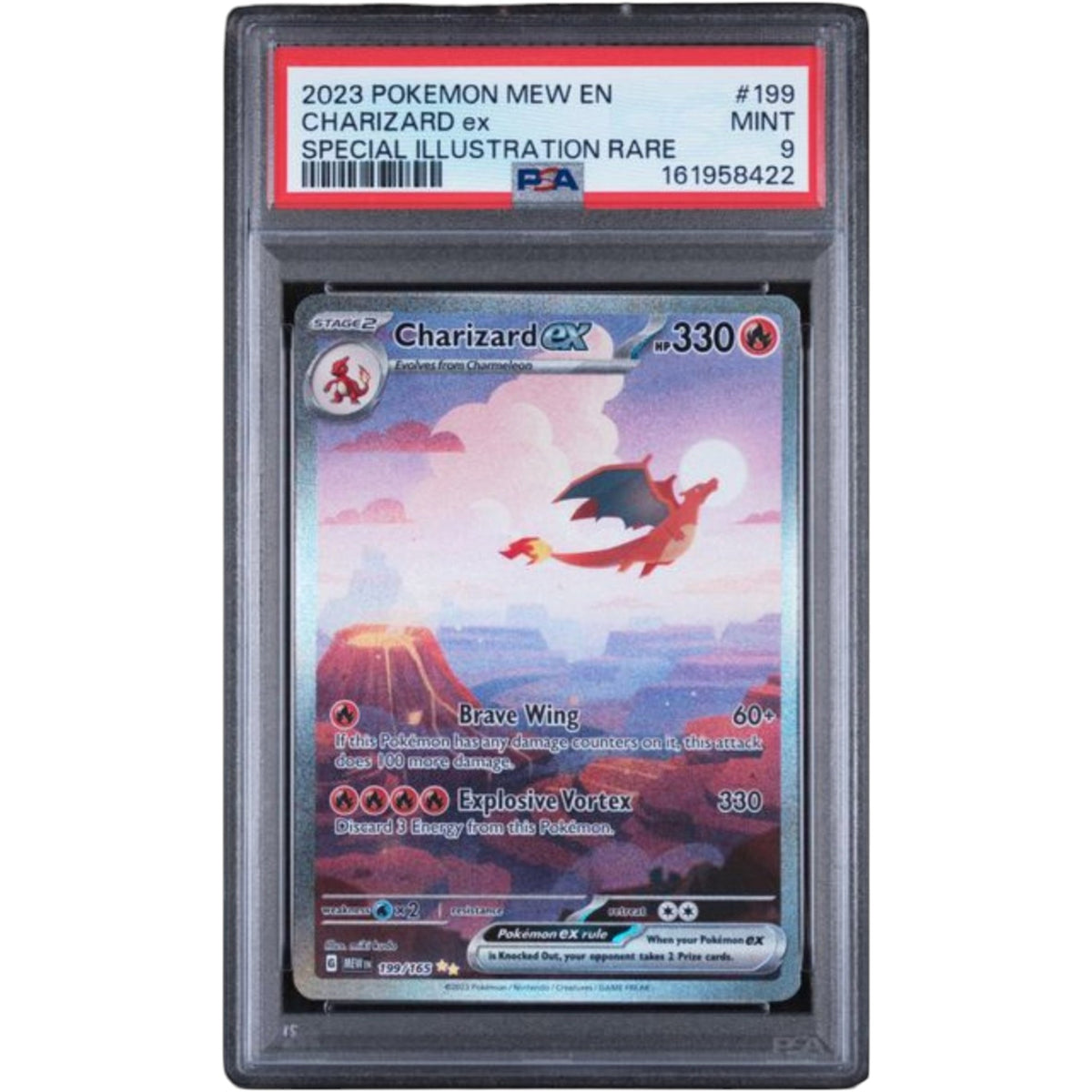 2023 POKEMON MEW EN-151 #199 CHARIZARD ex SPECIAL ILLUSTRATION RARE