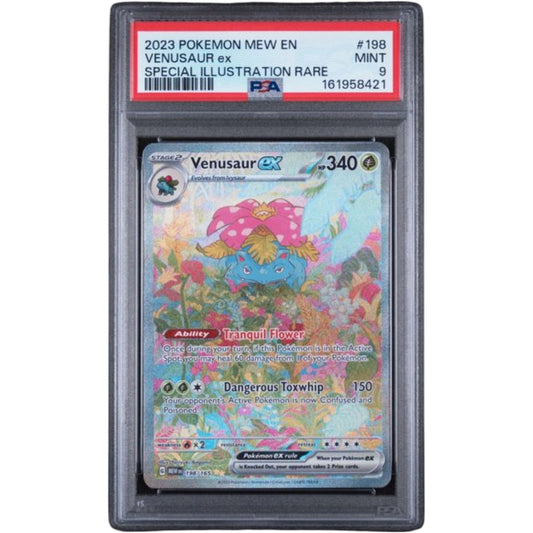 2023 POKEMON MEW EN-151 #198 VENUSAUR ex SPECIAL ILLUSTRATION RARE