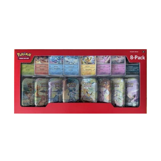 Costco Prismatic Evolutions 8-Pack Mini Tins
