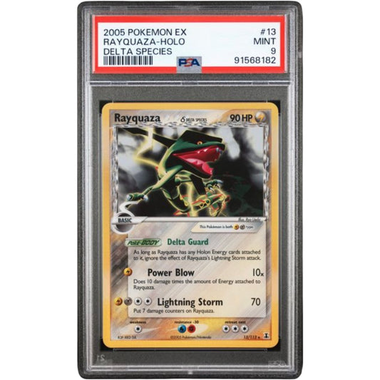 2005 POKEMON EX DELTA SPECIES #13 RAYQUAZA-HOLO DELTA SPECIES