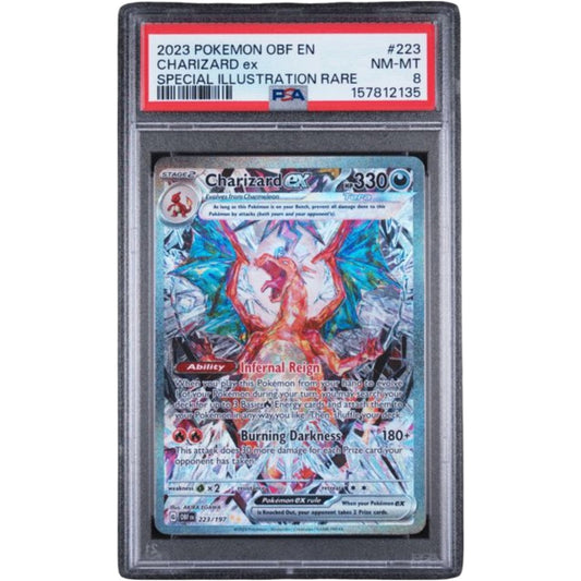 2023 POKEMON OBF EN-OBSIDIAN FLAMES #223 CHARIZARD ex SPECIAL ILLUSTRATION RARE