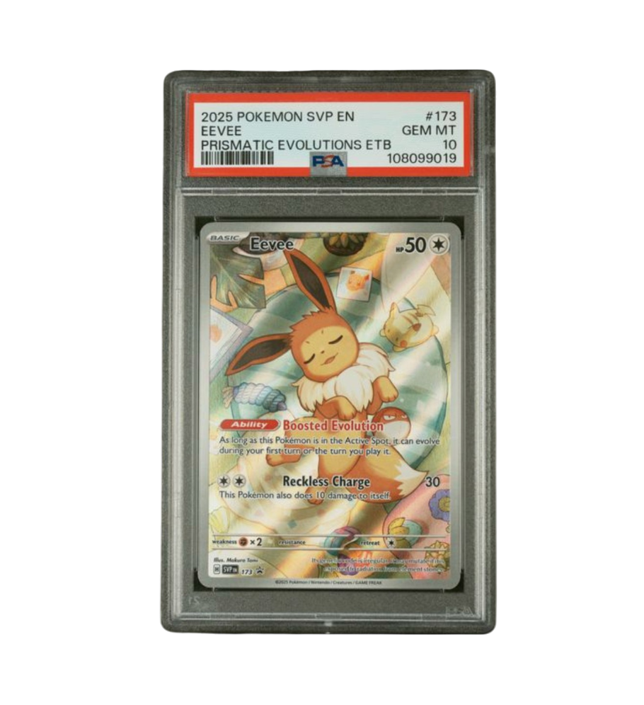 2025 POKEMON SVP EN-SV BLACK STAR PROMO #173 EEVEE PRISMATIC EVOLUTIONS ETB