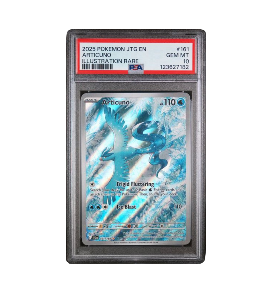 2025 POKEMON JTG EN-JOURNEY TOGETHER #161 ARTICUNO ILLUSTRATION RARE