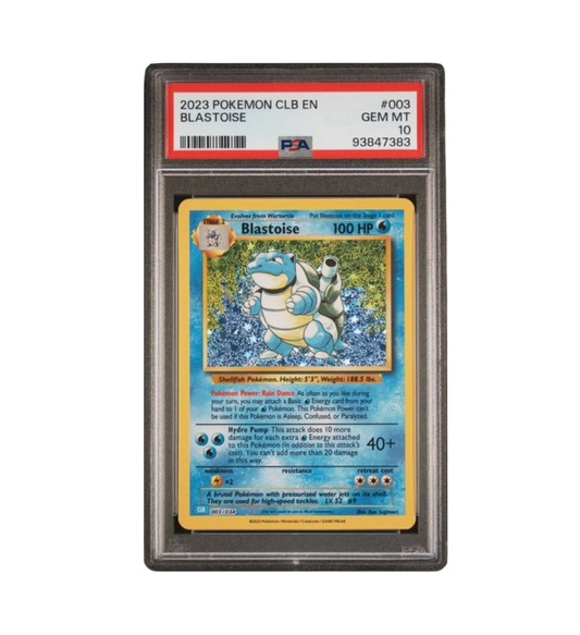 2023 POKEMON CLB-TRADING CARD GAME CLASSIC BLASTOISE & SUICUNE ex DECK #003 BLASTOISE