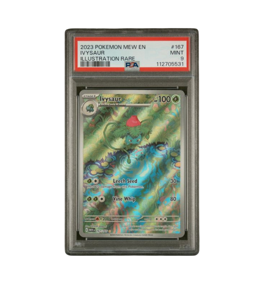 2023 POKEMON MEW EN-151 #167 IVYSAUR ILLUSTRATION RARE