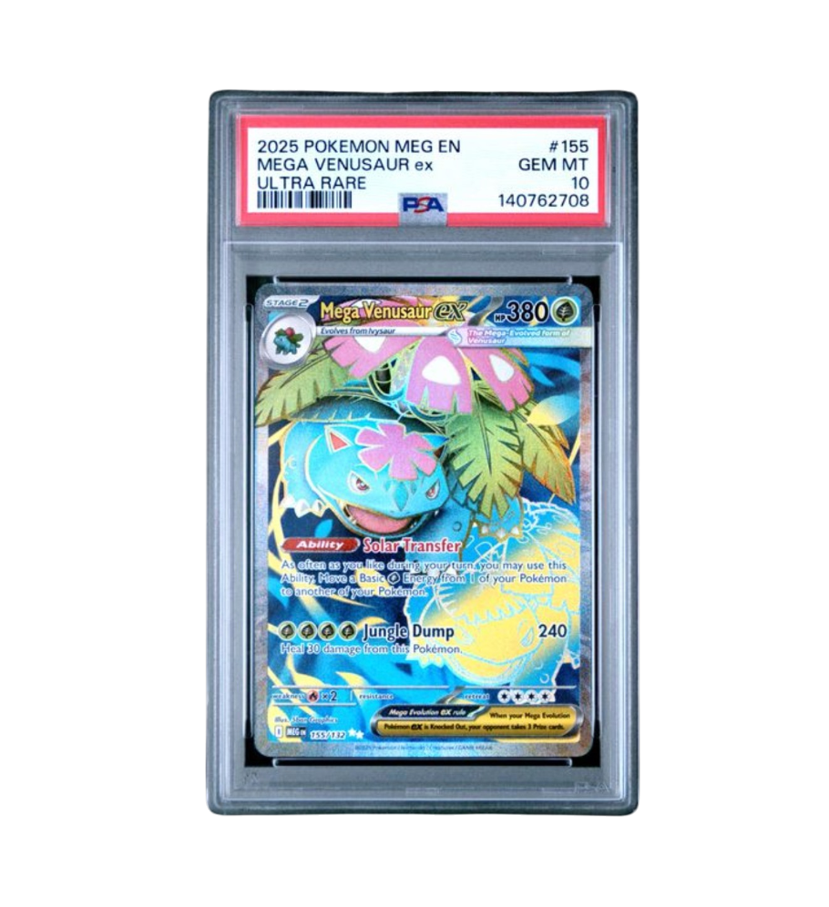 2025 POKEMON MEG EN-MEGA EVOLUTION #155 MEGA VENUSAUR ex ULTRA RARE