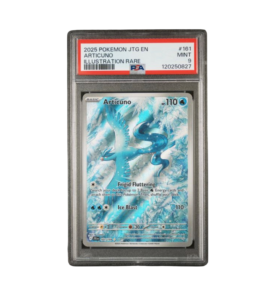 2025 POKEMON JTG EN-JOURNEY TOGETHER #161 ARTICUNO ILLUSTRATION RARE
