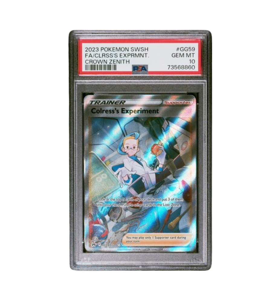 2023 POKEMON SWORD AND SHIELD CROWN ZENITH #GG59 FA/CLRSS'S EXPRMNT. CROWN ZENITH